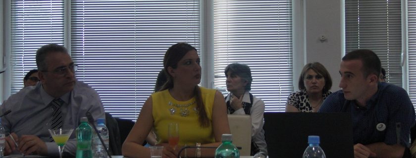 შეხვედრა მოდულური საგანმანათლებლო პროგრამის სტუდენტებთან