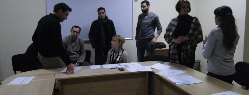 სამუშაო შეხვედრა აკადემიის პროფესიული განათლების მასწავლებლებთან