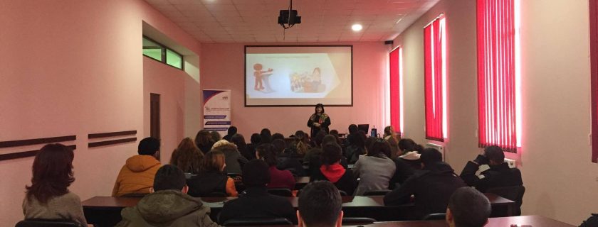 ლექცია თემაზე: „საჯარო გამოსვლის ხელოვნება“