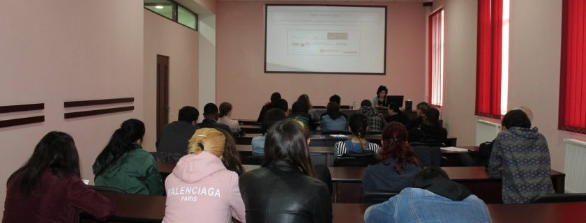 A training about the use of an international library network