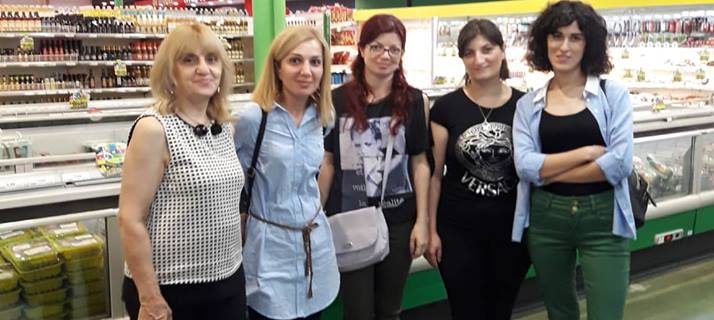 აკადემიის მსმენელები საწარმოო პრაქტიკაზე „გუდვილში“