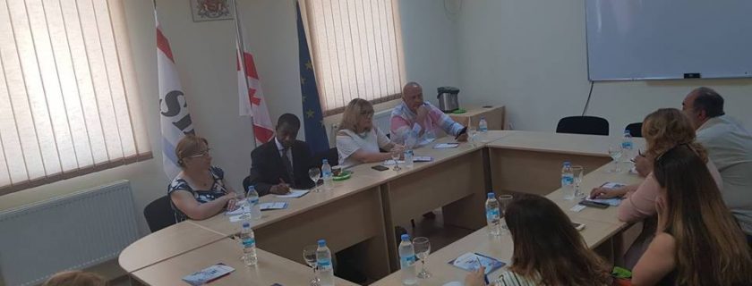 შეხვედრა  კომპანია „პარავანპერლიტის“ დამფუძნებელთან