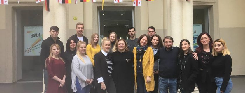 Students and teachers of Tourism and Finances program of Oldenburg Vocational Training School- BBS Wechloy’s visited Georgia