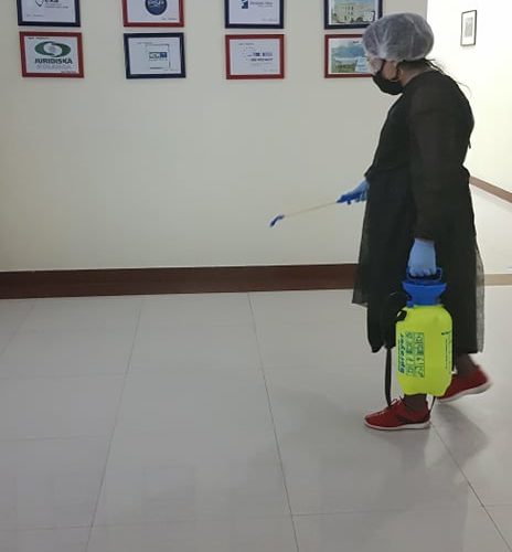 Prevent the spread of the virus