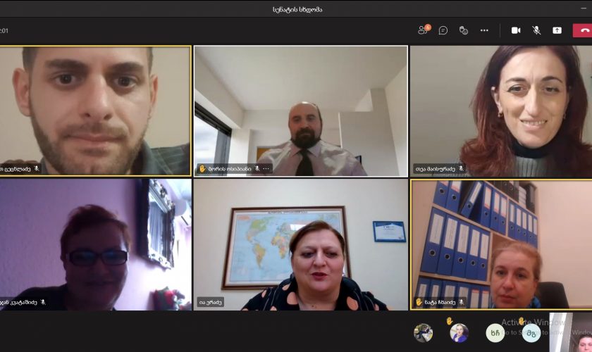 სენატის სხდომა 2021