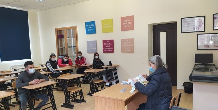 ფინანსების პროფესიული პროგრამის სტუდენტები