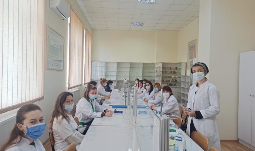 SBA-ის ფარმაციის პროფესიული საგანმანათლებლო პროგრამის სტუდენტები