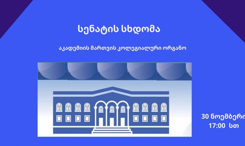 სენატის სხდომა