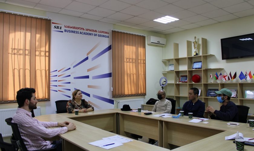 SBA-იმ ჩინეთის დელეგაციას უმასპინძლა.