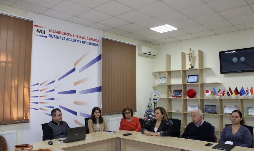 საქართველოს ბიზნესის აკადემია SBA-ში მენეჯმენტის 2021 წლის შემაჯამებელი სხდომა გაიმართა!