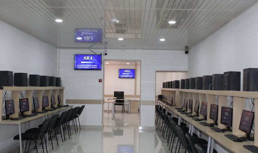 ახალიკომპიუტერული ლაბორატორია SBA-ში