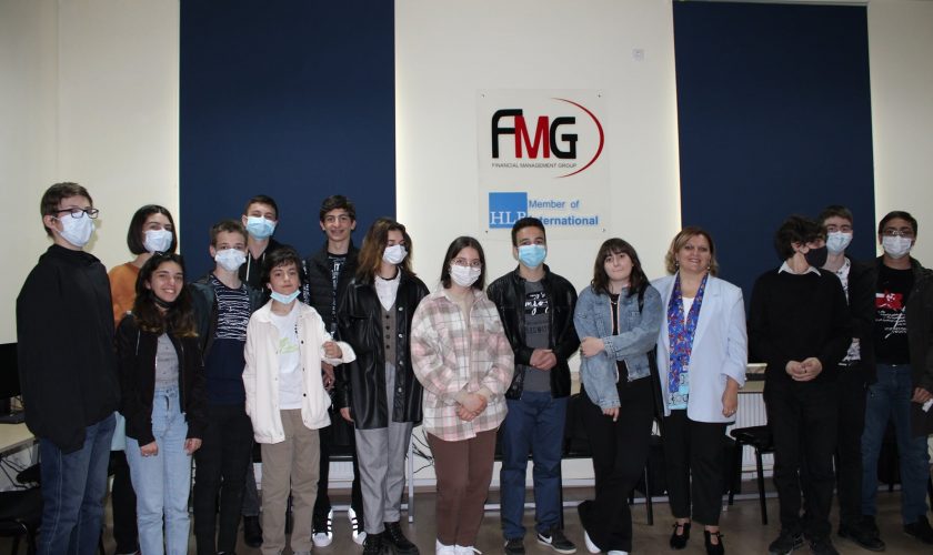 SBA-მ ,,სკოლა ოპიზას” მე-9 კლასის მოსწავლეებს უმასპინძლა