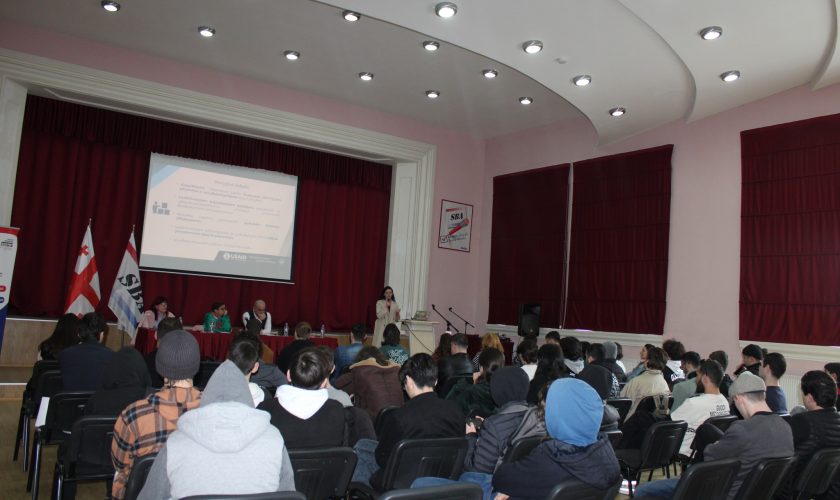 SBA-მ ICDC-ს უმასპინძლა, თემაზე: ,,სტაჟირების შესაძლებლობები და კარიერული კონსულტირება“